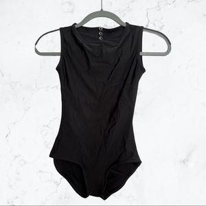 Yumiko “Larissa” Black Leotard Size S